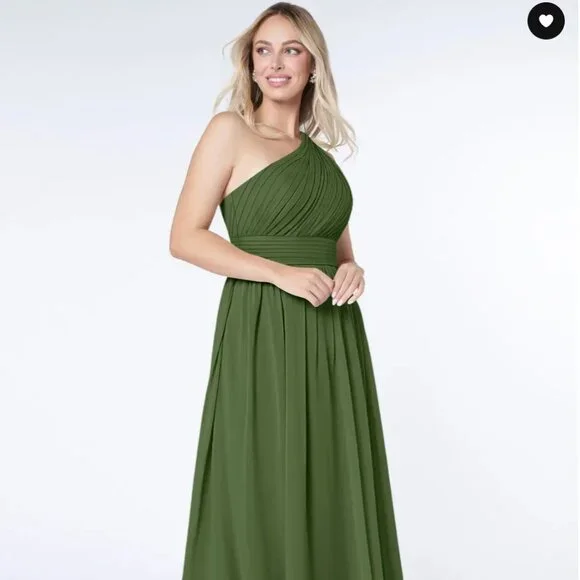 Azazie | Dresses | Azazie Bridesmaid Dress Molly In Olive | Poshmark Azazie | Dresses | Azazie Bridesmaid Dress Molly In Olive | Poshmark